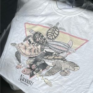 UV light COLOR CHANGING Nassau, Bahamas t-shirt